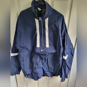 Vintage Nike Windbreaker Jacket Half Zip Mens XL**some discoloration on the wh